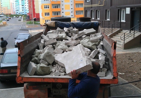 К вопросу об уборке мусора на строительной площадке