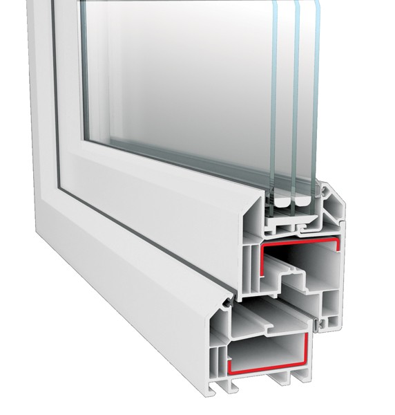 Пластиковые окна Deceuninck Eco 60